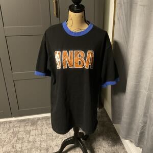 Vintage NBA league, elevation, shooting warm-up shirt, size large